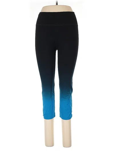 Pre-owned Champion Active Pants In Blue