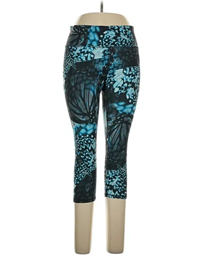 Pre-owned Champion Active Pants In Blue