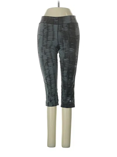 Pre-owned Champion Active Pants In Gray