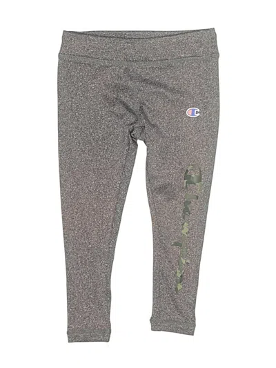 Pre-owned Champion Kids' Active Pants In Gray
