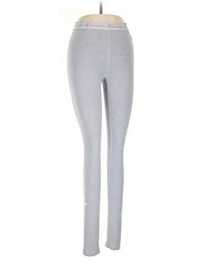 Pre-owned Champion Active Pants In Gray