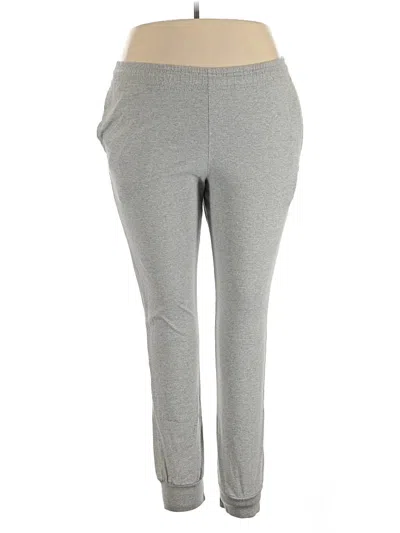 Pre-owned Champion Active Pants In Gray