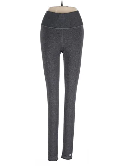 Pre-owned Champion Active Pants In Gray