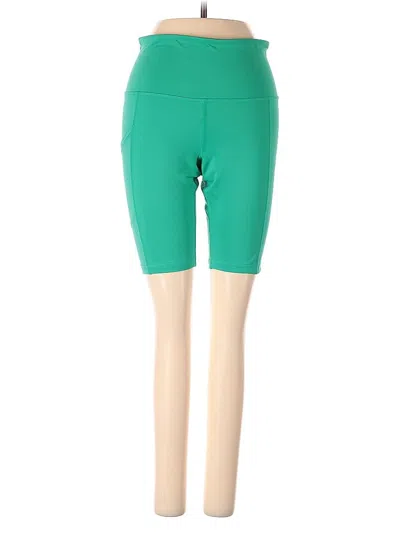 Pre-owned Champion Active Pants In Green