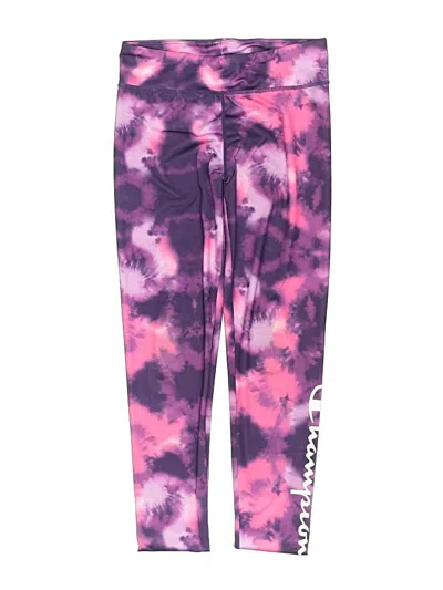 Pre-owned Champion Kids' Active Pants In Purple