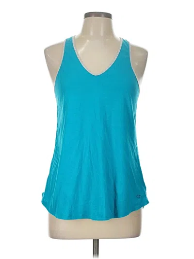Pre-owned Champion Active Tank Top In Blue