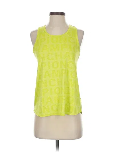 Pre-owned Champion Active Tank Top In Yellow