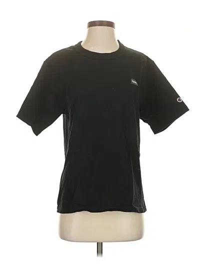 Pre-owned Champion Active T-shirt In Black