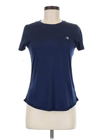 Pre-owned Champion Active T-shirt In Blue