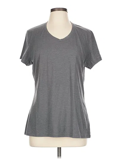 Pre-owned Champion Active T-shirt In Gray