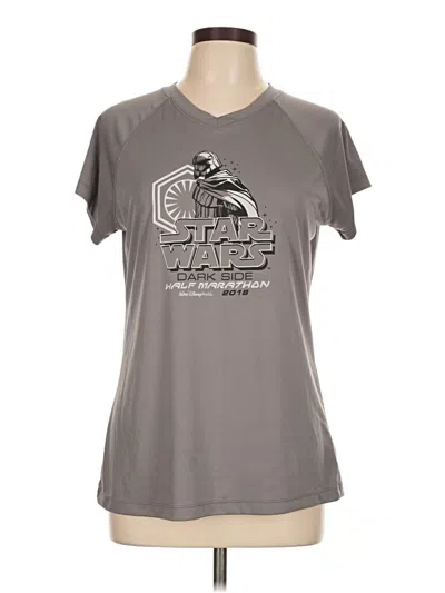 Pre-owned Champion Active T-shirt In Gray