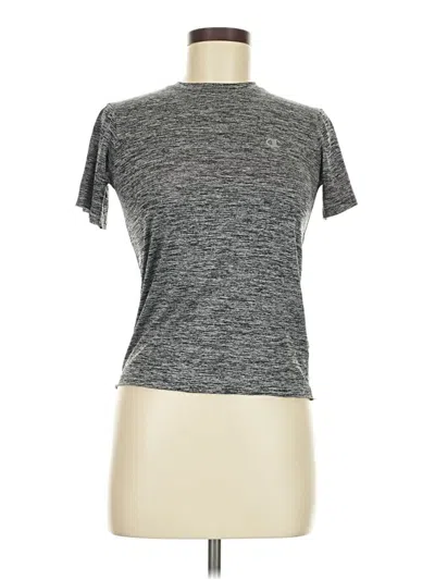 Pre-owned Champion Active T-shirt In Gray