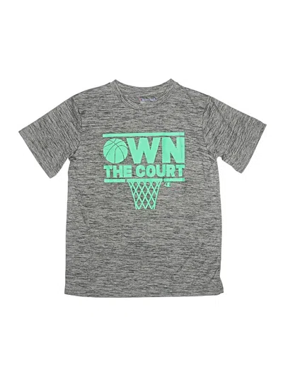 Pre-owned Champion Kids' Active T-shirt In Gray