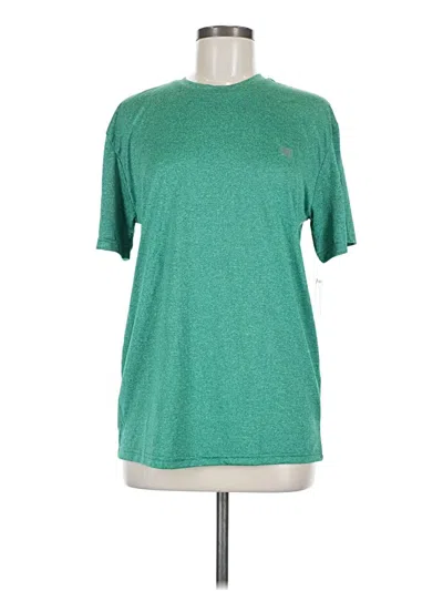 Pre-owned Champion Active T-shirt In Green