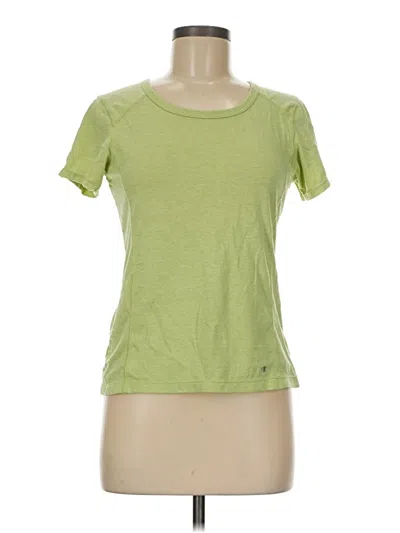 Pre-owned Champion Active T-shirt In Green