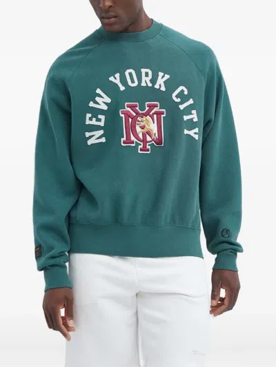 Champion Appliqué Sweatshirt In Blue