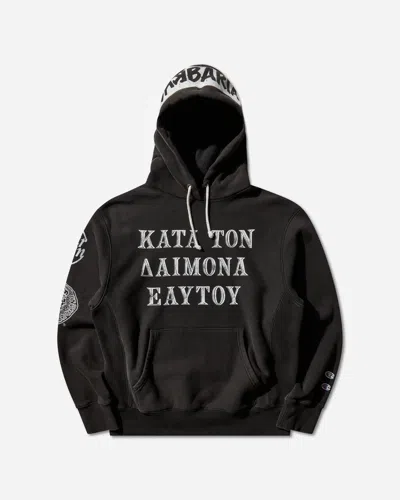 Champion Aries Demon Hoodie In Black