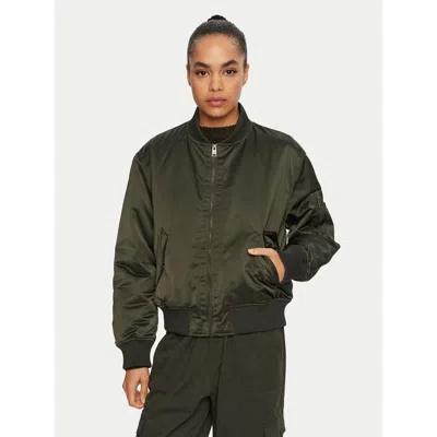 Champion Army Polyester Bomber In Green