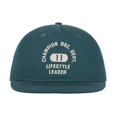Champion Athletic Dept Flat Brim Cap In Gray