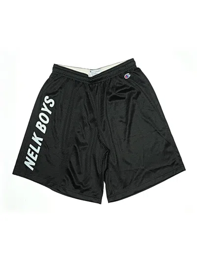 Pre-owned Champion Kids' Athletic Shorts In Black