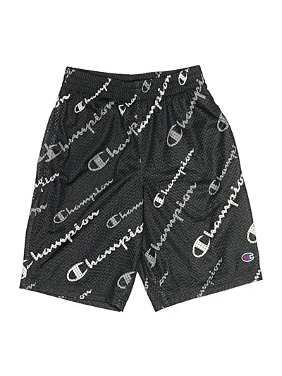 Pre-owned Champion Kids' Athletic Shorts In Black