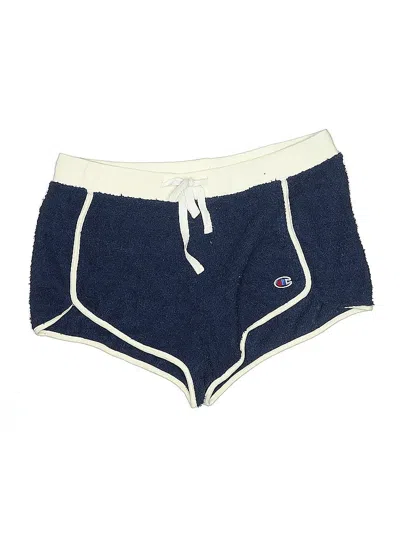 Pre-owned Champion Athletic Shorts In Blue