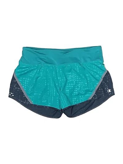 Pre-owned Champion Athletic Shorts In Blue
