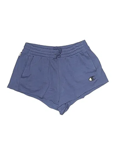 Pre-owned Champion Athletic Shorts In Blue