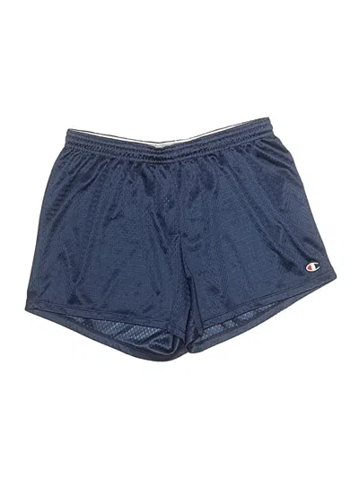 Pre-owned Champion Athletic Shorts In Blue