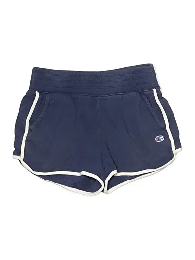 Pre-owned Champion Athletic Shorts In Blue