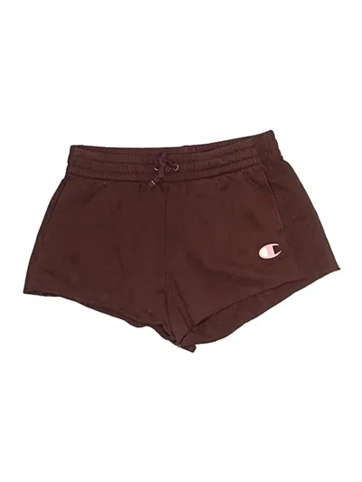 Pre-owned Champion Athletic Shorts In Brown