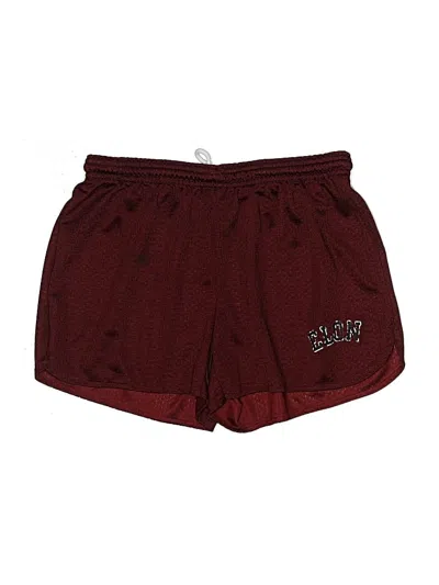 Pre-owned Champion Athletic Shorts In Burgundy
