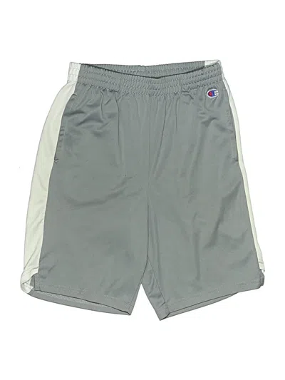 Pre-owned Champion Kids' Athletic Shorts In Gray