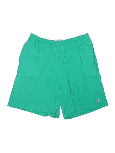 Pre-owned Champion Athletic Shorts In Green