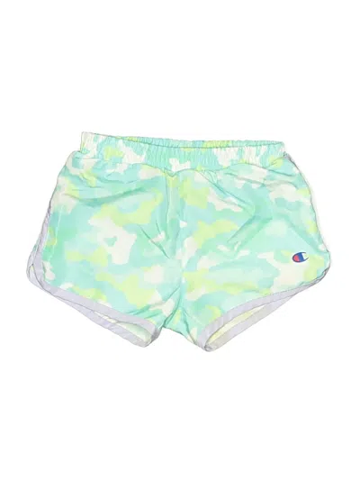 Pre-owned Champion Kids' Athletic Shorts In Green