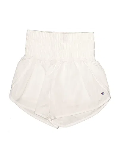 Pre-owned Champion Athletic Shorts In Ivory