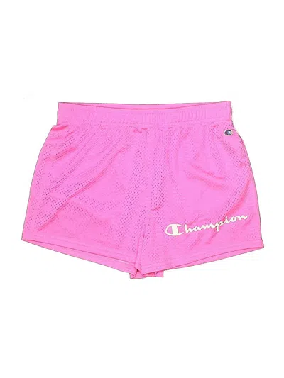 Pre-owned Champion Kids' Athletic Shorts In Pink