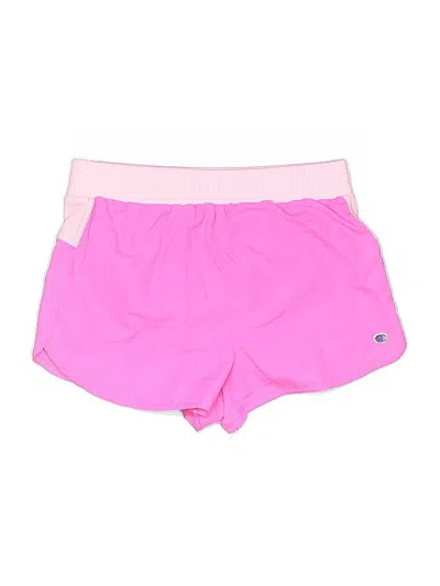 Pre-owned Champion Athletic Shorts In Pink