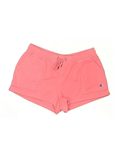 Pre-owned Champion Athletic Shorts In Pink