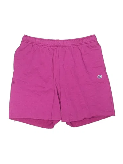 Pre-owned Champion Athletic Shorts In Pink