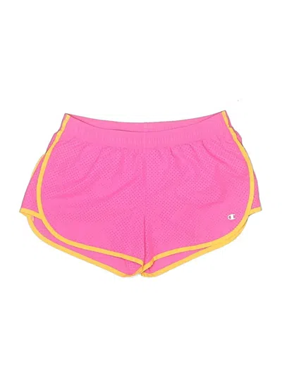 Pre-owned Champion Athletic Shorts In Pink