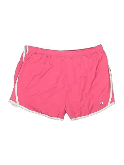 Pre-owned Champion Athletic Shorts In Pink