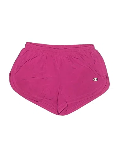 Pre-owned Champion Athletic Shorts In Pink
