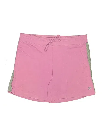 Pre-owned Champion Athletic Shorts In Pink