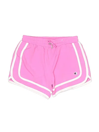 Pre-owned Champion Kids' Athletic Shorts In Pink