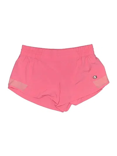 Pre-owned Champion Athletic Shorts In Pink
