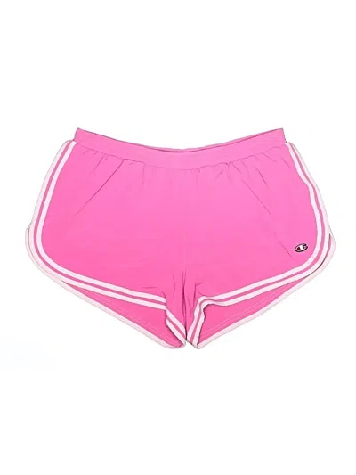 Pre-owned Champion Athletic Shorts In Pink