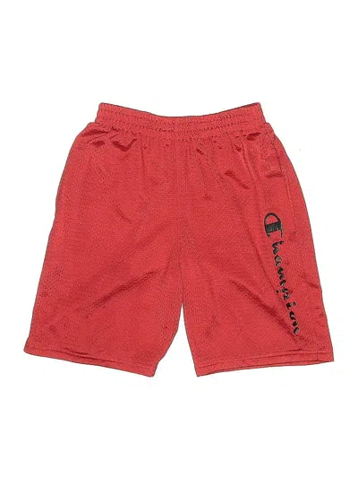 Pre-owned Champion Kids' Athletic Shorts In Red