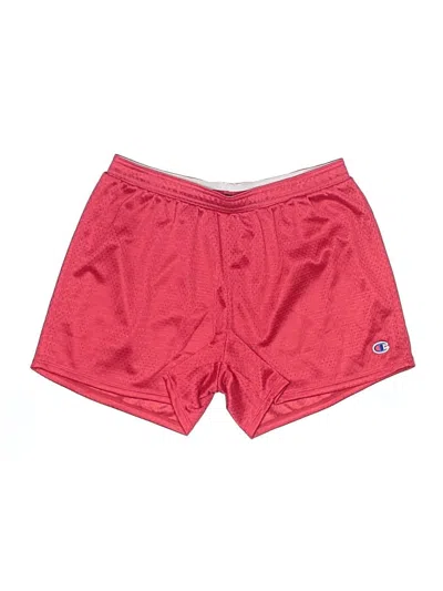 Pre-owned Champion Athletic Shorts In Red