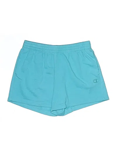Pre-owned Champion Athletic Shorts In Teal